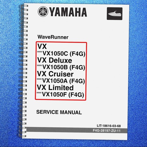 Yamaha waverunner vx1050c f4g - waverunner,
