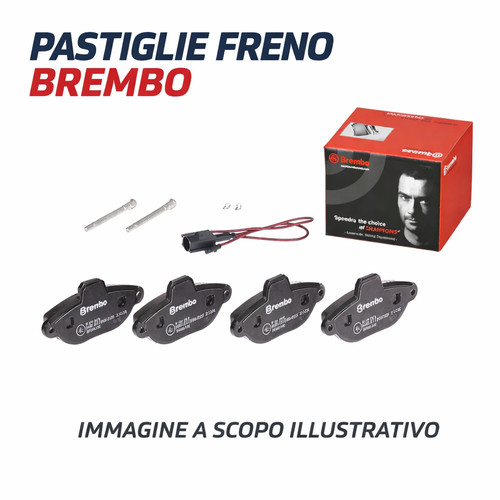 Pastiglie freni p06024 brembo - pastiglie,
