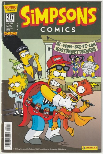 Simpsons comics 217 - ✪, #217
