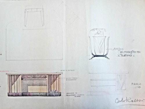 Disegno esecutivo del primo