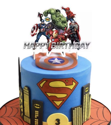 Cake topper compleanno