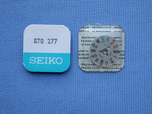 Seiko quartz 0843a day star - seiko,