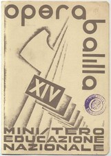 Pagella OPERA BALILLA