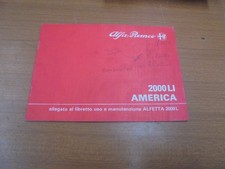 ALFA ROMEO ALFETTA AMERICA LI