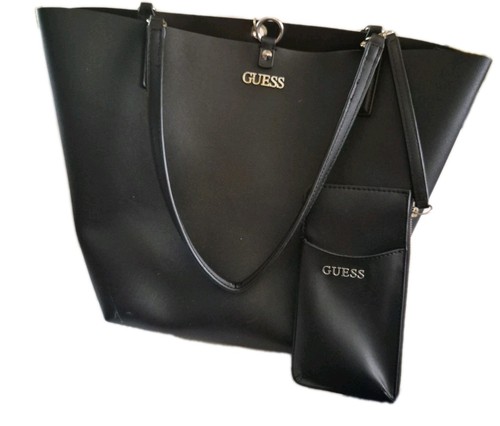 Guess vikky black faux - vikky,