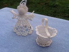 Grazioso cesto e angelo