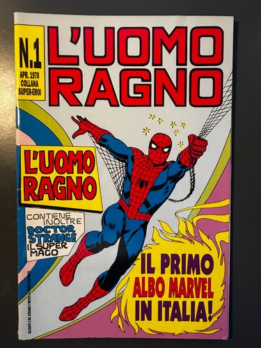 Uomo ragno aprile 1970 - l’uomo, 1