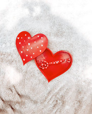 Scatola a forma di cuore in 3D