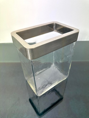 Vaso portafiori vetro - vetro, e
