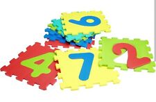 TAPPETO PUZZLE BAMBINI 20 PZ GIOCO TAPPETINO MORBIDO NUMERI COLORATI GOMMA