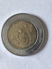 500 lire 1982 fao errore - fao., di