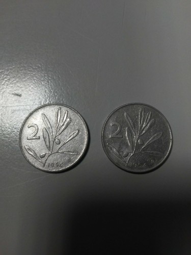 Monete lire 1954 - 2,