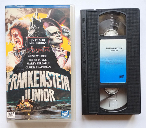 Vhs frankenstein junior film - vhs,