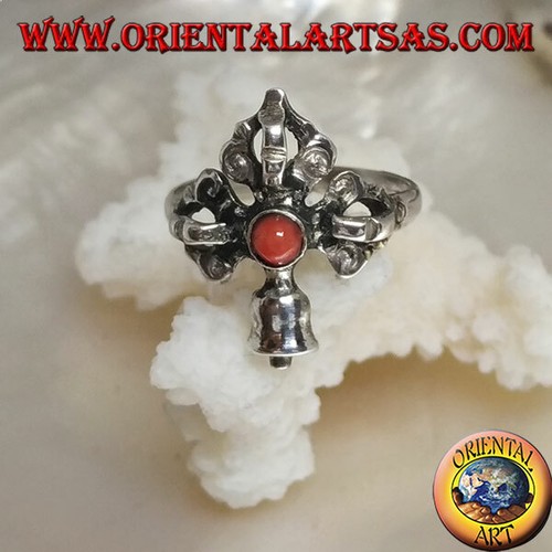Anello argento 925 gantha e - anello, 925‰