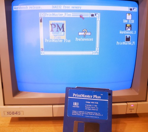 Disco software amiga - disco,