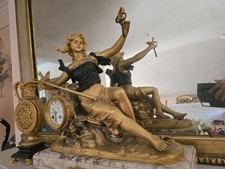 Antico orologio pendolo - orologio, a