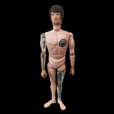  Action man Atomic Man figure vintage originale 
