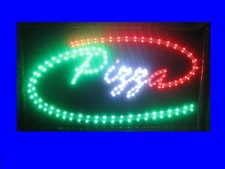INSEGNA A LED CON SCRITTO PIZZA 65x35