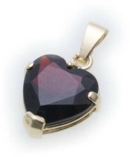 Ciondolo Cuore M.Granato Oro