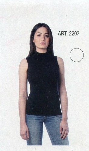 Maglia lupetto donna smanicata - maglia,