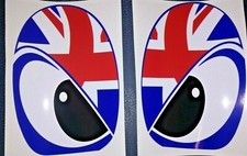 adesivi occhi x MINI COOPER r50 r52 r53 ONE WORKS (no R56) UK ITALIA scacchi