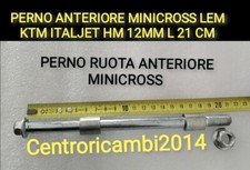 Perno ruota anteriore - perno,