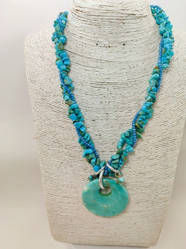 Collana donna fili pietre - collana,