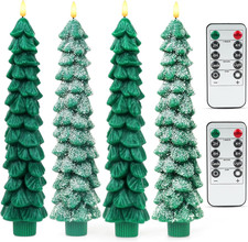 Set Di 4 Candele Natalizie a