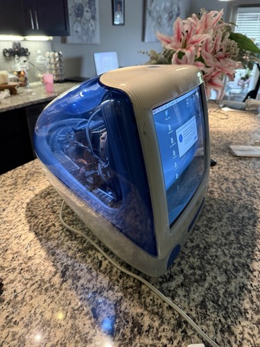 Apple imac indigo blue 512 - apple, g3