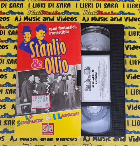 Vhs cartonata stanlio ollio - &,