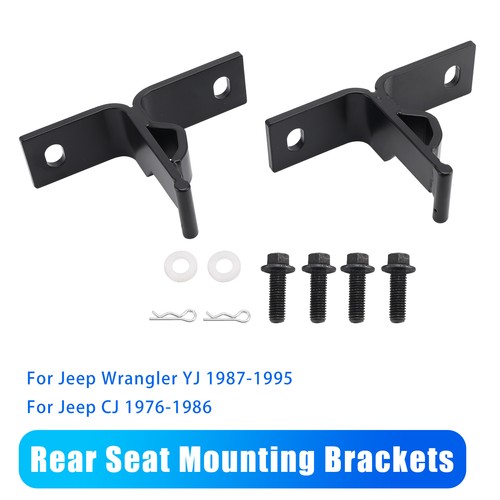 Rear seat mounting brackets - rear,