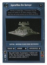 Imperial-Class Star Destroyer - Premiere Unlimited - Star Wars CCG
