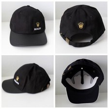 Cappello Rolex logo corona oro - banconota pelle vegan - molto bello nuovo mai indossato