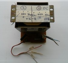 (9) trasformatore lamellare 220 +17-0--17  +16-0 150va DC