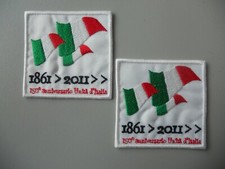 Patch 150 unita italia - d'italia, pz