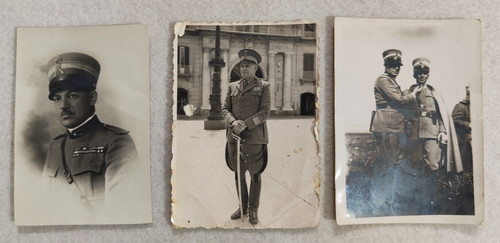 Lotto foto militari ufficiale - militari,