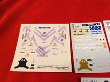 rare decalcomanie 1/43 edizione limitata (BBR) Ferrari 360 Challenge Tiscari Sara + F430