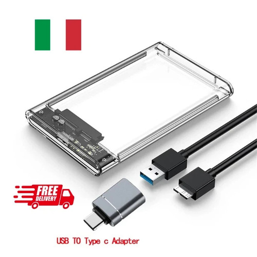 Box esterno hdd ssd sata - hdd/ssd,