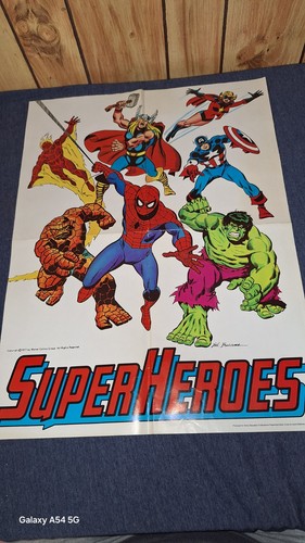 Poster vintage 1977 - poster, marvel