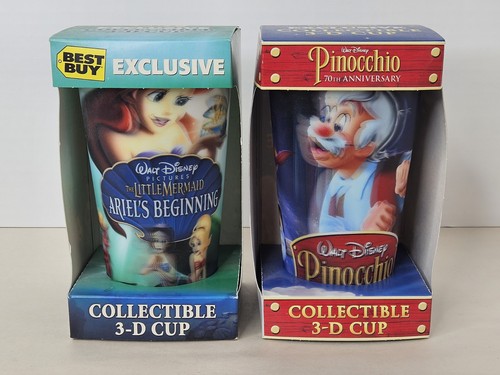 Set tazze plastica - plastica, 3d