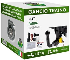 Gancio Verticale Estraibile