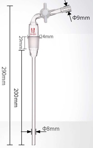 Tubo erogazione gas curvo - di,