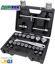 BETA EASY 1/2" 923E/C25 VALIGETTA  (20 chiavi a bussola esagonali e 5 accessori)