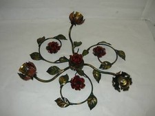 Plafoniera Lampadario con rose