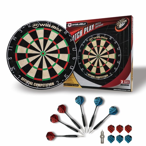 Bristle dart board - board, blade