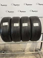 SET 4 GOMME 205/55R17 95W DOT2019  BRIDGESTONE TURANZA T005 USATO ESTIVO (*)  01