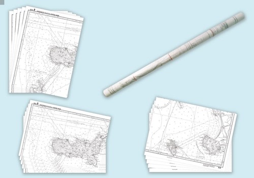 Carte nautiche per esame