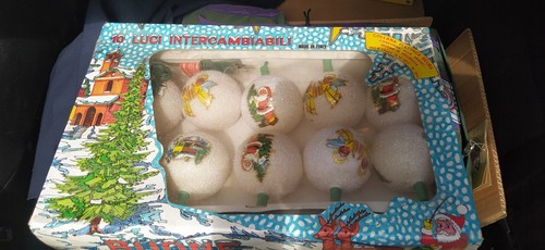 Luci natale vintage nuove - luci,