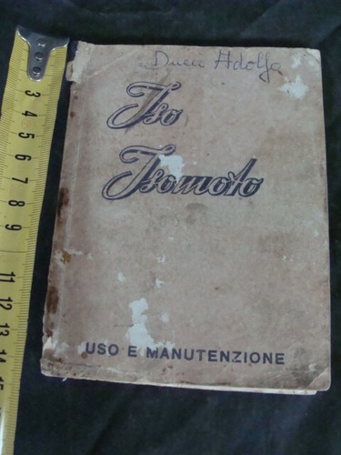 Uso manutenzione iso scooter - uso,