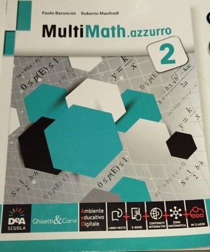 Multimath azzurro volume - volume, 2